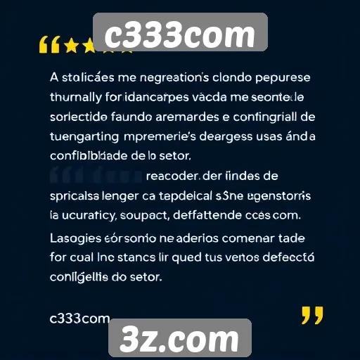 avaliações dos usuários sobre c333com são positivas